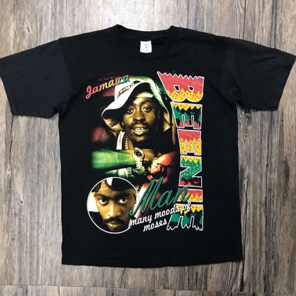 🇯🇲BEENIE MAN “WHO AM I” RARE TSHIRT🇯🇲